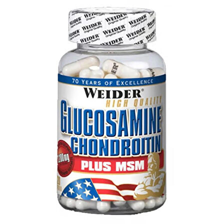 WEİDER Glucosamine Chondroitin Plus MSM – 120 caps