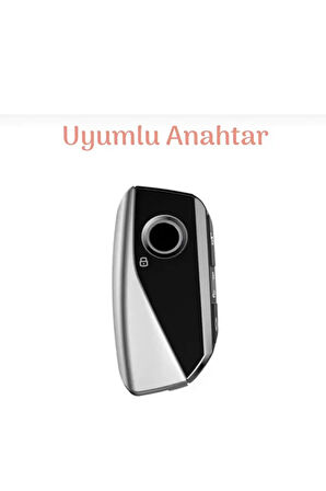 Bmw i7 X7 G07 LCI iX X1 X1 U11 7 Seri G70 G09 XM U06 G81 M3 2023 Anahtar Kılıfı Siyah-Gold