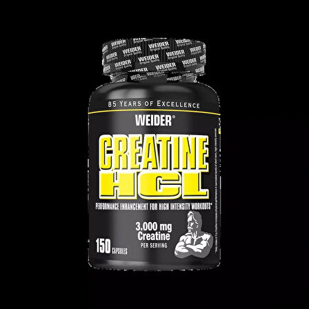 Weider Creatine HCL - 150 caps - 50 SERVİS