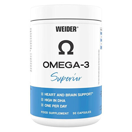 Weider Superior Omega 3 90 Caps