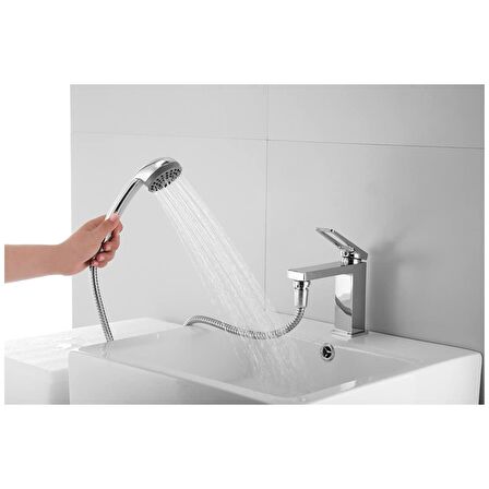 Wenko Lavabo Duş Seti Krom 150 cm Spiral - Made in Germany