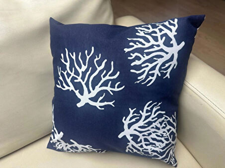 GERCELLA YOSUN DESEN LACİVERT 2'Lİ KIRLENT