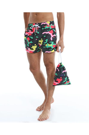 Florida Kamuflaj Erkek Deniz Şortu