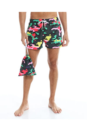 Florida Kamuflaj Erkek Deniz Şortu