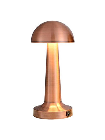 CT-8430 Lızbon Dokunmatik Masa Lambası 3 Renk Bronz