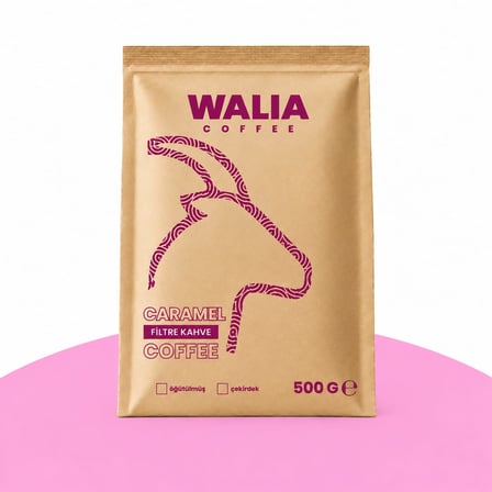 KARAMEL AROMALI FİLTRE KAHVE 500 GR