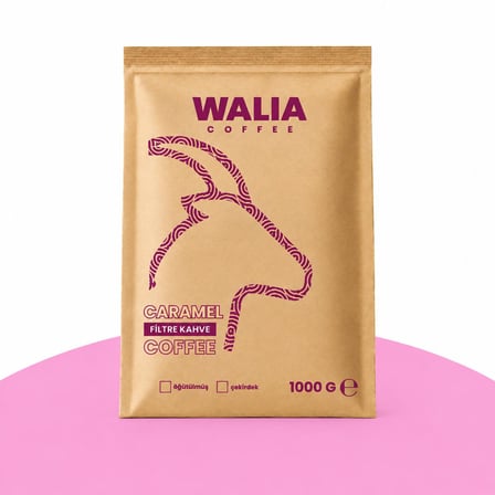 KARAMEL AROMALI FİLTRE KAHVE 1000 GR