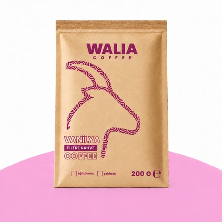 VANİLYA  AROMALI FİLTRE KAHVE 200 GR