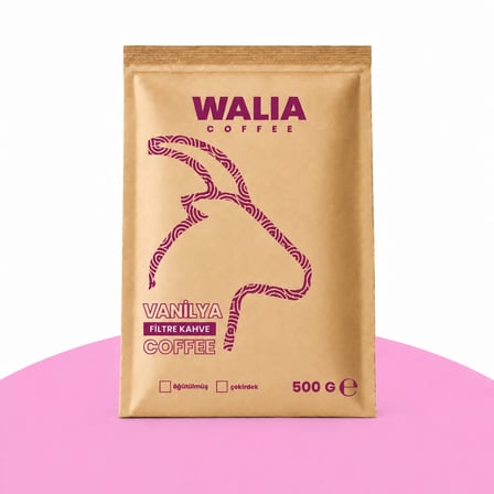 VANİLYA  AROMALI FİLTRE KAHVE 500 GR