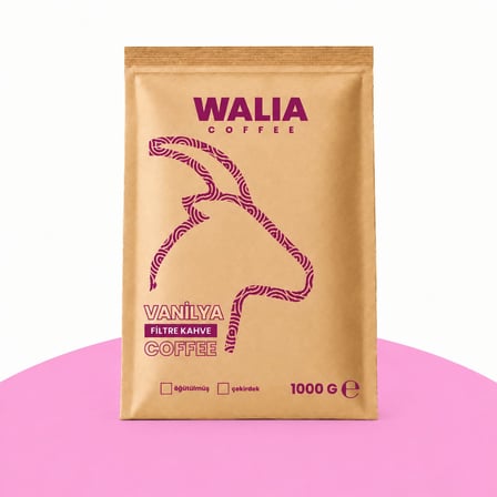 VANİLYA  AROMALI FİLTRE KAHVE 1000 GR