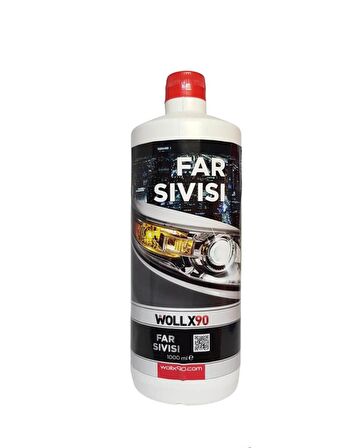 Wollx90 Far Temizleme Seti - ( 1000 ml Far Sıvısı )