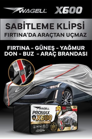 Skoda Rapid Hatchback - X600 KLİPSLİ 4 MEVSİM  Araba brandası - oto çadır örtü