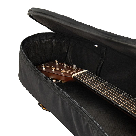 Wagon Case 01 Serisi Siyah Akustik Gitar Taşıma Çantası