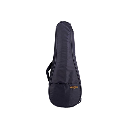 Wagon Case 03 Serisi Soprano Siyah Ukulele Taşıma Çantası