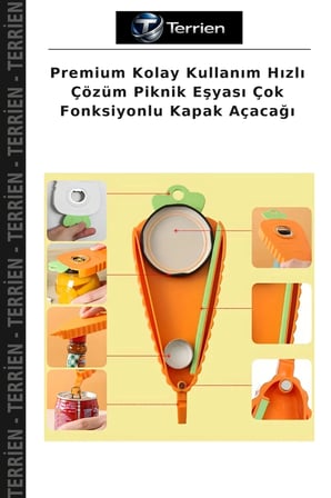 Premium Kolay Kullanım Hızlı Çözüm Piknik Eşyası Çok Fonksiyonlu Kapak Açacağı