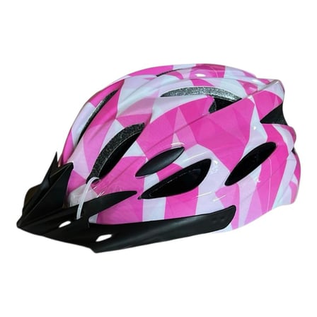 Özel Seri Spor Başlığı Koruyucu Başlık Ekipman Hattrick KS25 Helmet Pembe-Siyah Kask