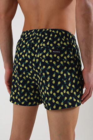 Yellow Ananas Erkek Deniz Şortu
