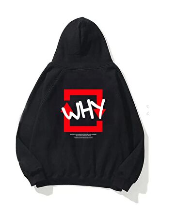 Why Baskı Oversize Sweatshirt