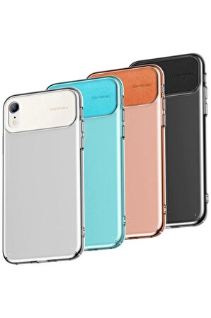 Comfortable Series Apple iPhone Xr Uyumlu Kılıf Siyah