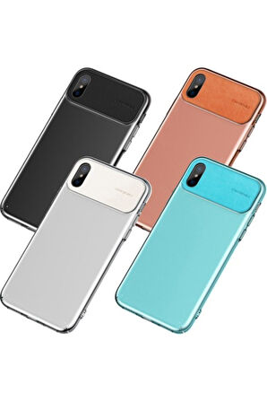 Comfortable Series Apple iPhone Xs Max uyumlu Kılıf Turuncu