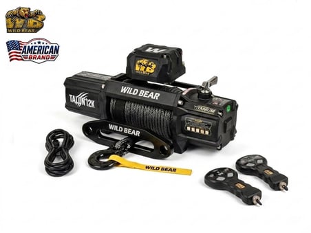 WILDBEAR 12500LB SENTETİK HALATLI VİNÇ