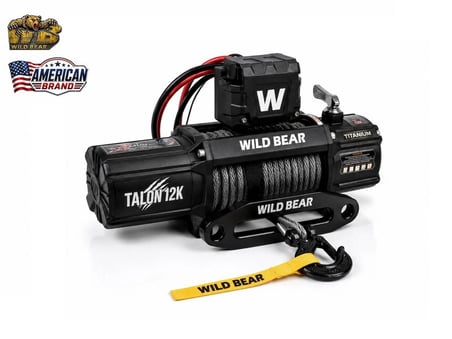 WILDBEAR 12500LB SENTETİK HALATLI VİNÇ