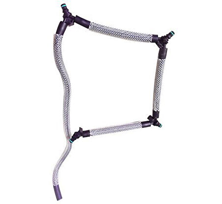 Wıntech 500148 Enjektor Geri Donus Hortumu P307 P407 P607 P807 Expert III C4 C5 II C4 Pıcasso Jumpy III C8 Dw10Bted4 2.0Hdı 16V Focus 2.0Tdcı 16V 07 2004 01 2011 Scudo II 2.0 Jtd 2007-Ulysse II 2.0 Jtd 99-06-Phedra 2.0 Jtd Multıjet 02-9