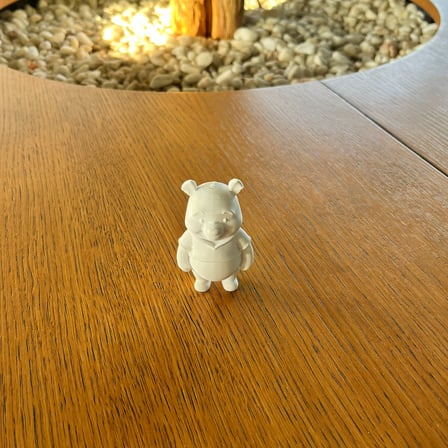 Winnie The Pooh Boyanabilir 3D Figür Seti - Boya ve Fırça Dahil Çocuk Hobi Aktivite Kiti