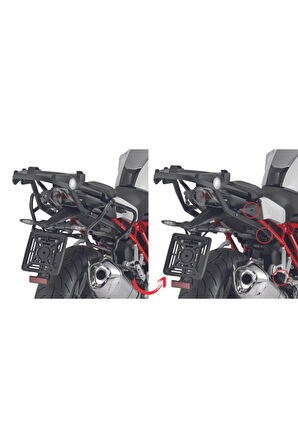 Plxr5117 Bmw R1200r - R1200rs (15-18) - R1250r (19-21) - R1250rs (19-21) Yan Çanta Taşıyıcı