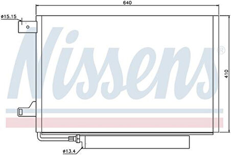 Wisco 1695000054 Klima Radyatörü Mt 640X410mm 1695000054