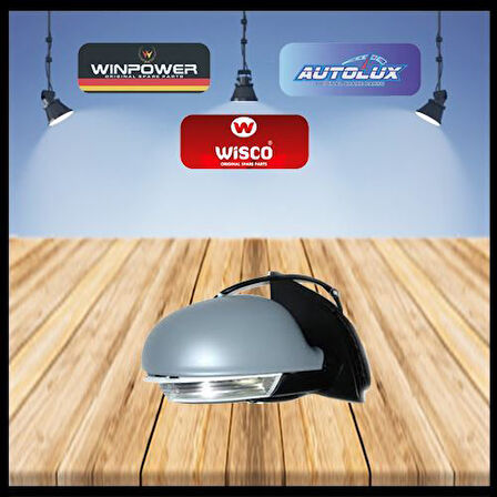 Wisco 3C1857508CJ9B9 Ayna Sağ Ele Isı Sın Ast Kon 6 Pın 3C1857508CJ9B9