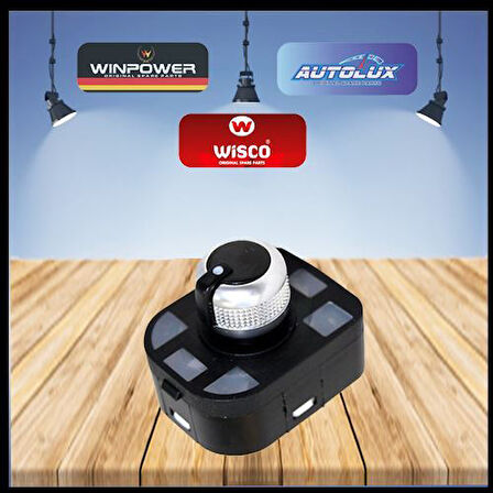 Wisco 4F0959565A Ayna Ayar Düğmesi 4F0959565A