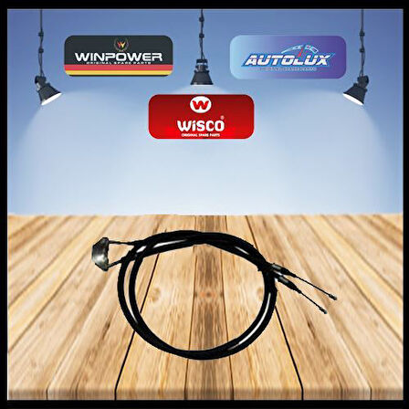 Wisco 522450 El Fren Teli Arka Kampana 1235mm 522450