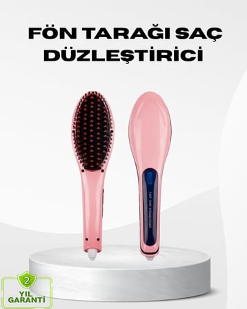 Seramik Plakalı Saç Düzleştirici Hızlı Isınan 5 Kademe Isı Ayarlı