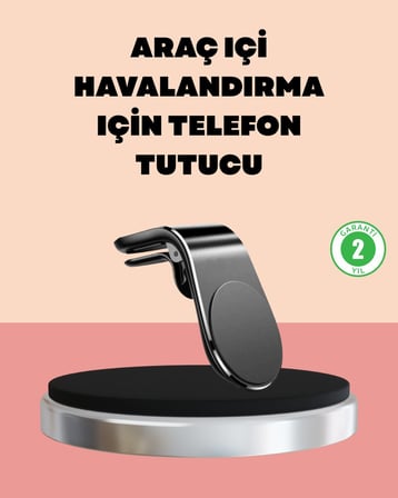 Güçlü Manyetik Araç Telefon Tutucu – GPS Navigasyon İçin İdeal