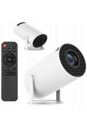 Sinema Projektörü Android HDMI USB WİFİ Ses Çıkışlı Ayaklı Projeksiyon Ta?