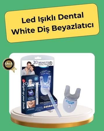 20 Dakikada Hızlı Etkili Diş Beyazlatıcı Cihaz