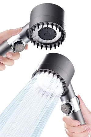 Yeni Nesil Dus Basligi Paslanmaz Celik Masaj Etkili Ergonomik Tasarim Su Bas?