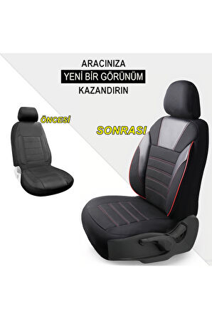 Toyota Corolla Araçlara Uyumlu Tam Takım Simple Model Oto Koltuk Kılıfı Seti