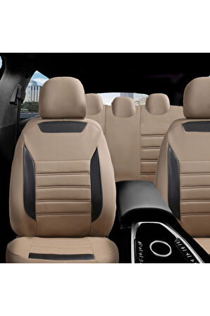 Honda Civic FC5 Araçlara Uyumlu Tam Takım Smart B Model Oto Koltuk Kılıfı Seti