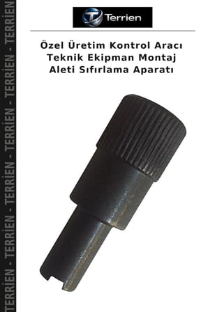 Özel Üretim Kontrol Aracı Teknik Ekipman Montaj Aleti Sıfırlama Aparatı