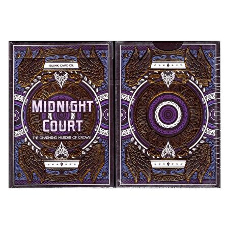 WJPC Midnight Court Premium Oyun Kağıdı iskambil Kartları