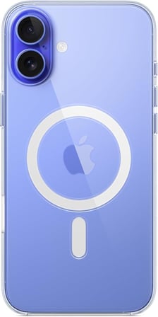 Mobil Aksesuar Cep Telefonu Telefon Örtüsü iPhone 16 Plus MagSafe Özellikli Şeffaf IQ Silikon Kılıf