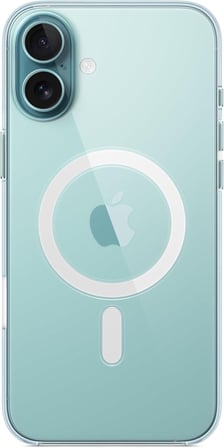 Mobil Aksesuar Cep Telefonu Telefon Örtüsü iPhone 16 Plus MagSafe Özellikli Şeffaf IQ Silikon Kılıf
