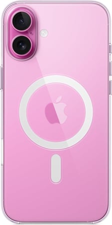 Mobil Aksesuar Cep Telefonu Telefon Örtüsü iPhone 16 Plus MagSafe Özellikli Şeffaf IQ Silikon Kılıf