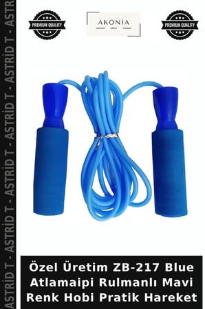 Özel Üretim ZB-217 Blue Atlamaipi Rulmanlı Mavi Renk Hobi Pratik Hareket