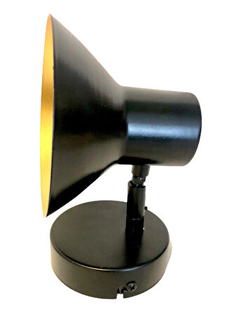 WIND LIGHTING BETA TEKLİ SPOT, SİYAH/GOLD 1xE14 