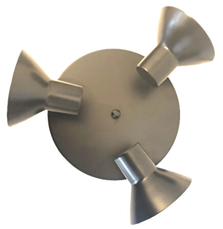 WIND LIGHTING BETA 3LÜ YUVARLAK  SPOT, SİYAH/GOLD 3xE14 