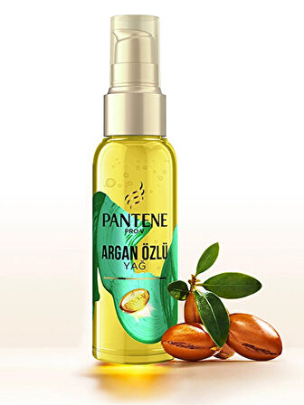 Pantene Pro-V İpeksi Yumuşaklık ve Parlaklık Argan Özlü Saç Bakım Yağı 100 ml