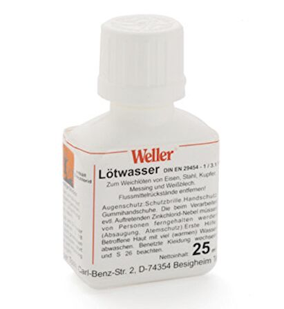 Weller LW25 Lehim Çözücü 25ml